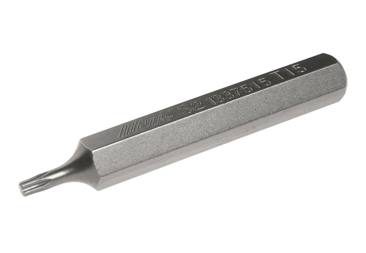 Бита 10мм TORX удлиненная T15х75мм S2 JTC