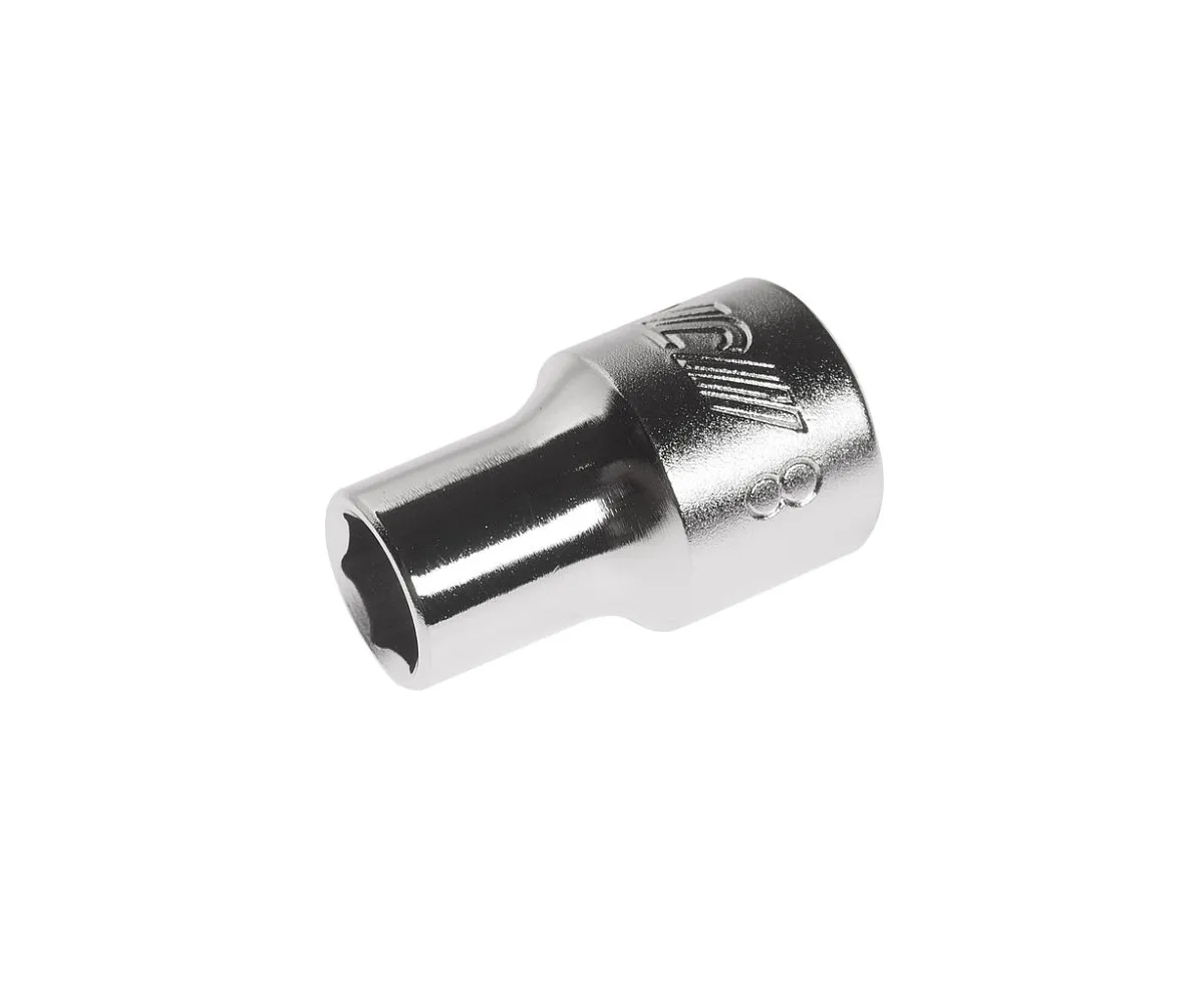 Головка 6-гранная  3/8" 8мм, длина 28мм JTC /1