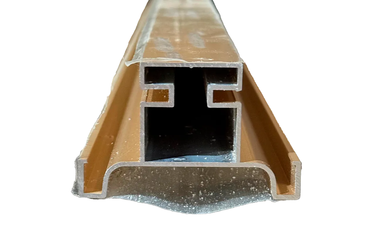 Профиль вертикальный промежуточный ЗОЛОТО L= 5.4м.GOLA 