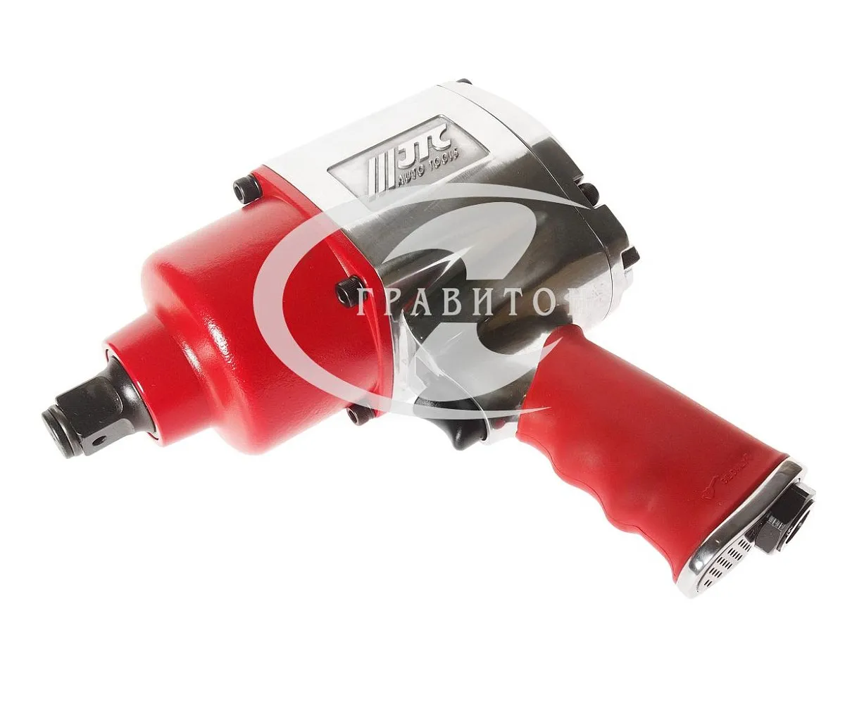 Пневмогайковерт ударный усиленный 3/4'' 90-120PSI 4500об/мин,расх возд 320 L/min,реком штуцер JTC-D3