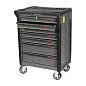 Тележка инструментальная 7 секций, серая 