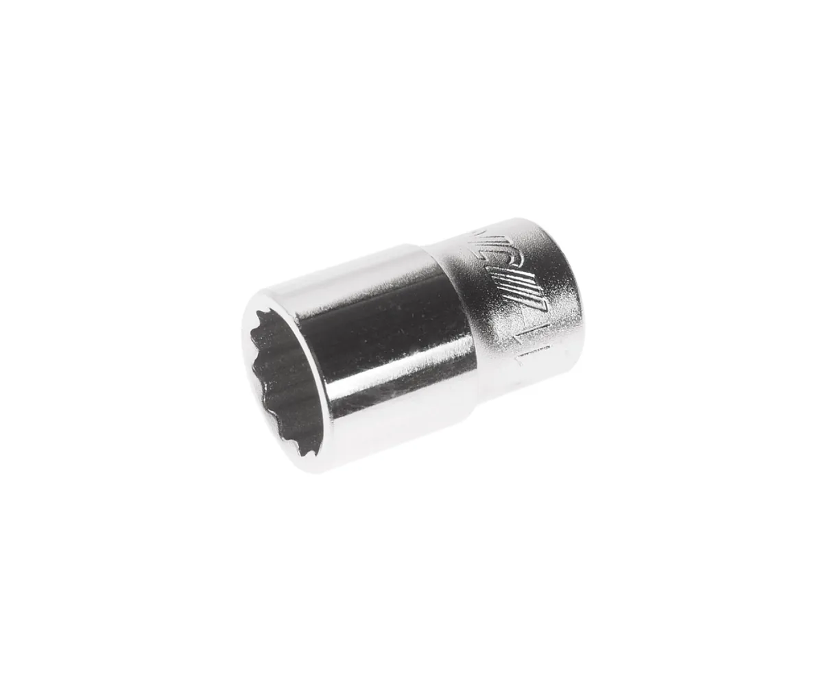 Головка торцевая 12-гранная 1/4" х 11мм, длина 25мм JTC /1/20/1000