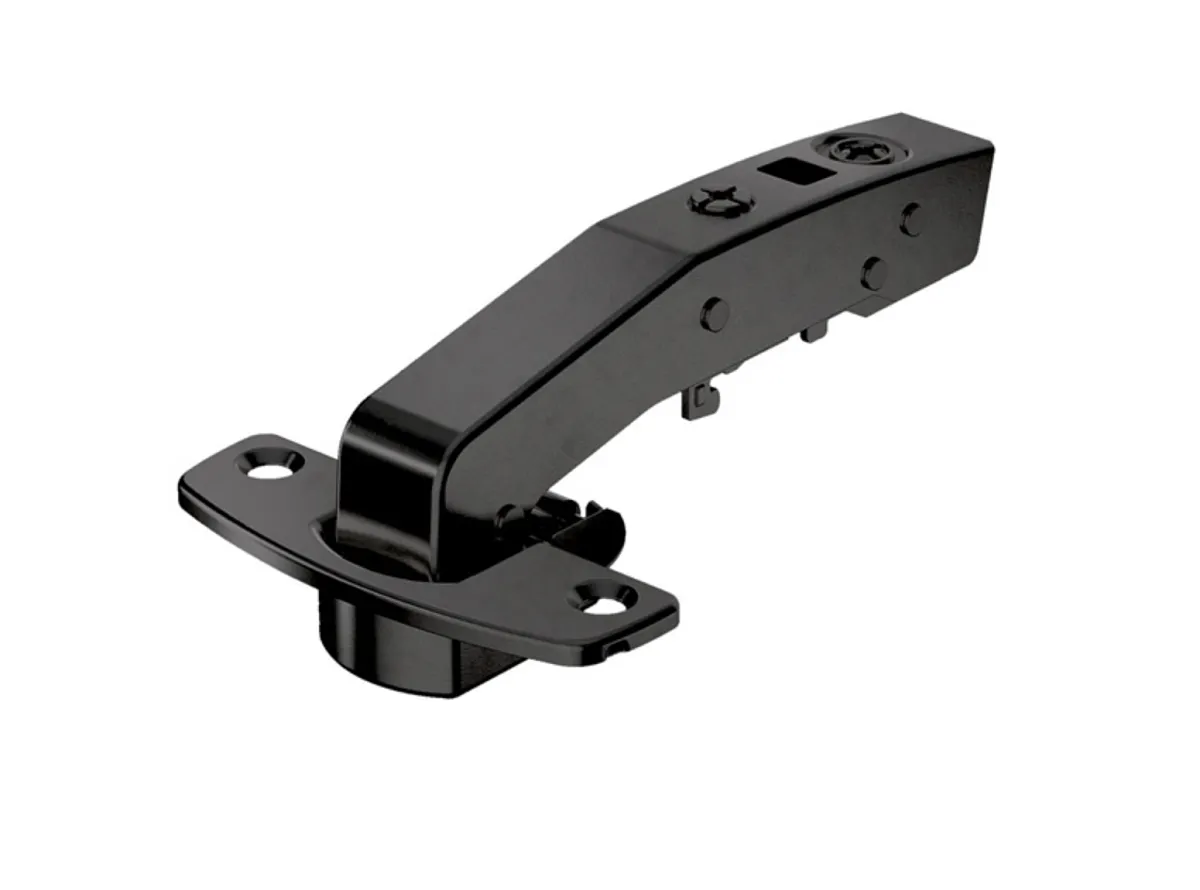 Петля Sensys 8639i W90 TH52 угол открывания 95 гр.для вкладных дверей, черный обсидиан