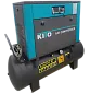 Компрессор KITO DLG5.5V  (380В, 5.5 кВт.; пр-ть 680 л/м.; 12.5 атм.; рес. 200 л)