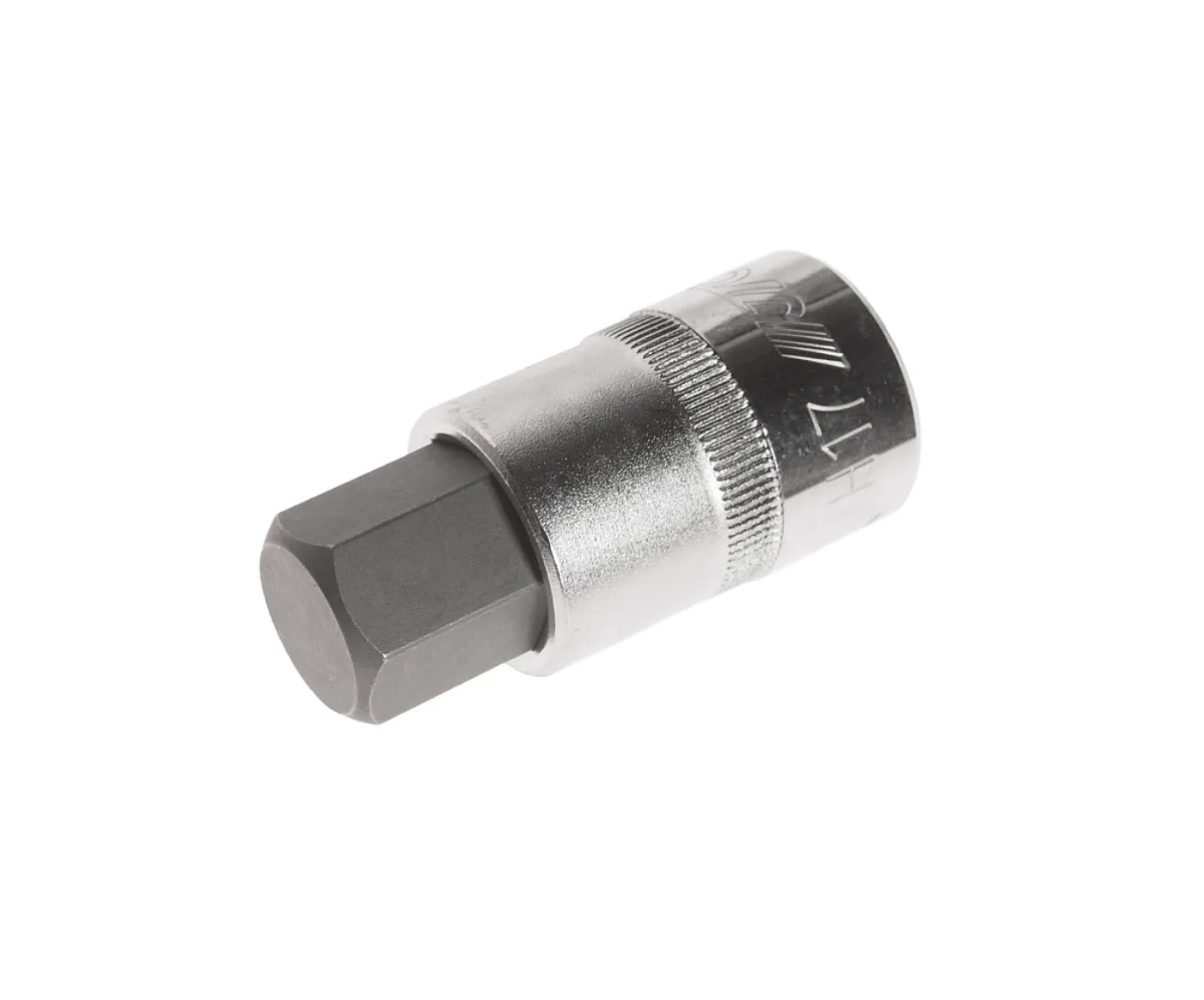 Бита-головка HEX 1/2" х H17, длина 55мм JTC