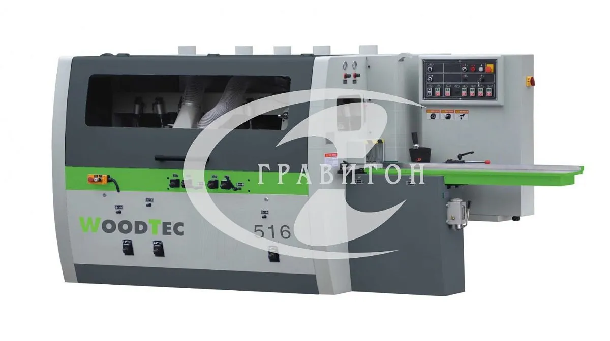 Станок четырехсторонний продольно-фрезерный WoodTec 516