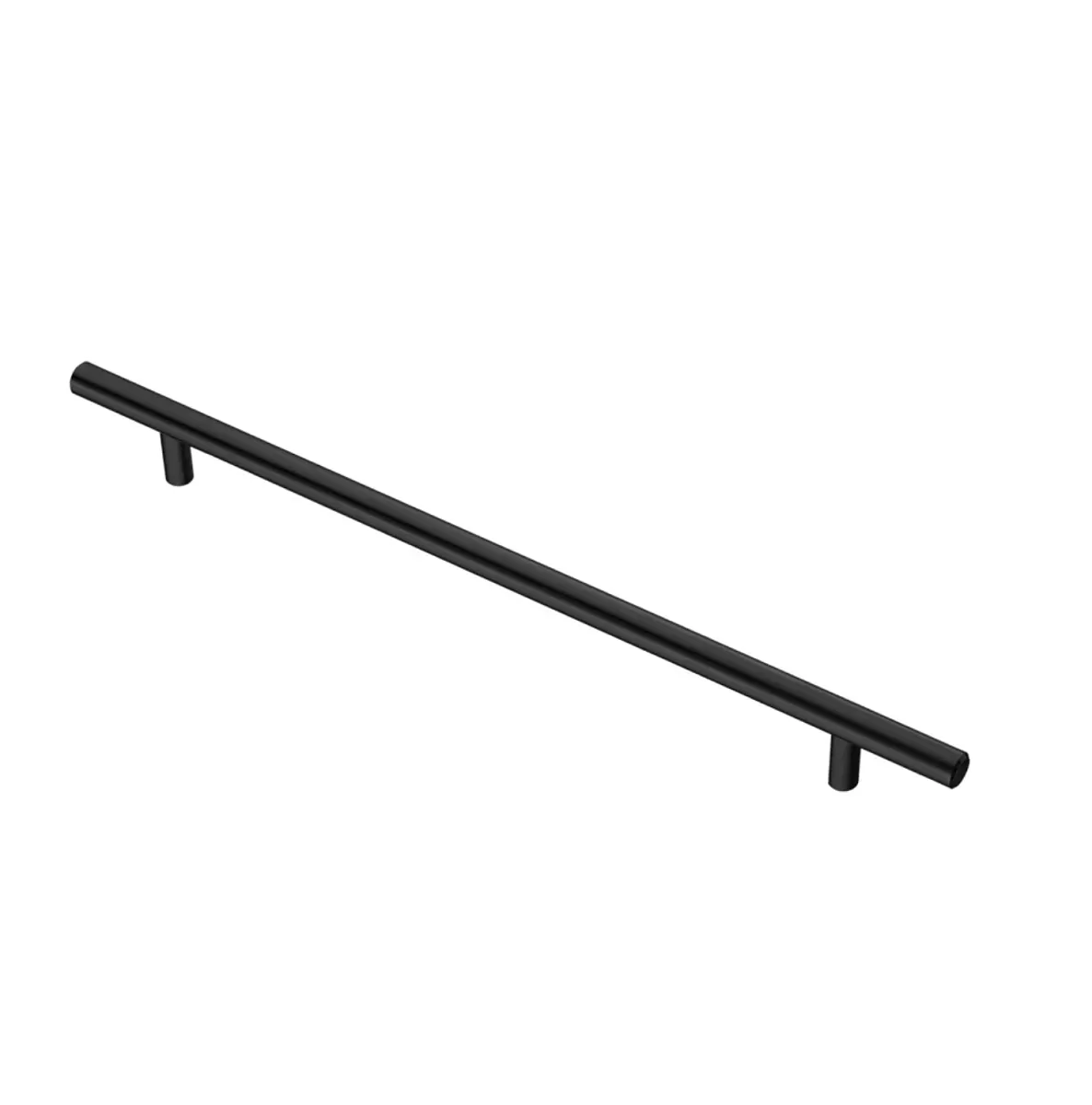 Ручка-рейлинг d=10 mm, 256мм, мат.черный