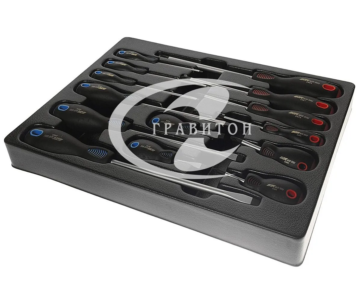 Набор отверток силовых 14пр. JTC