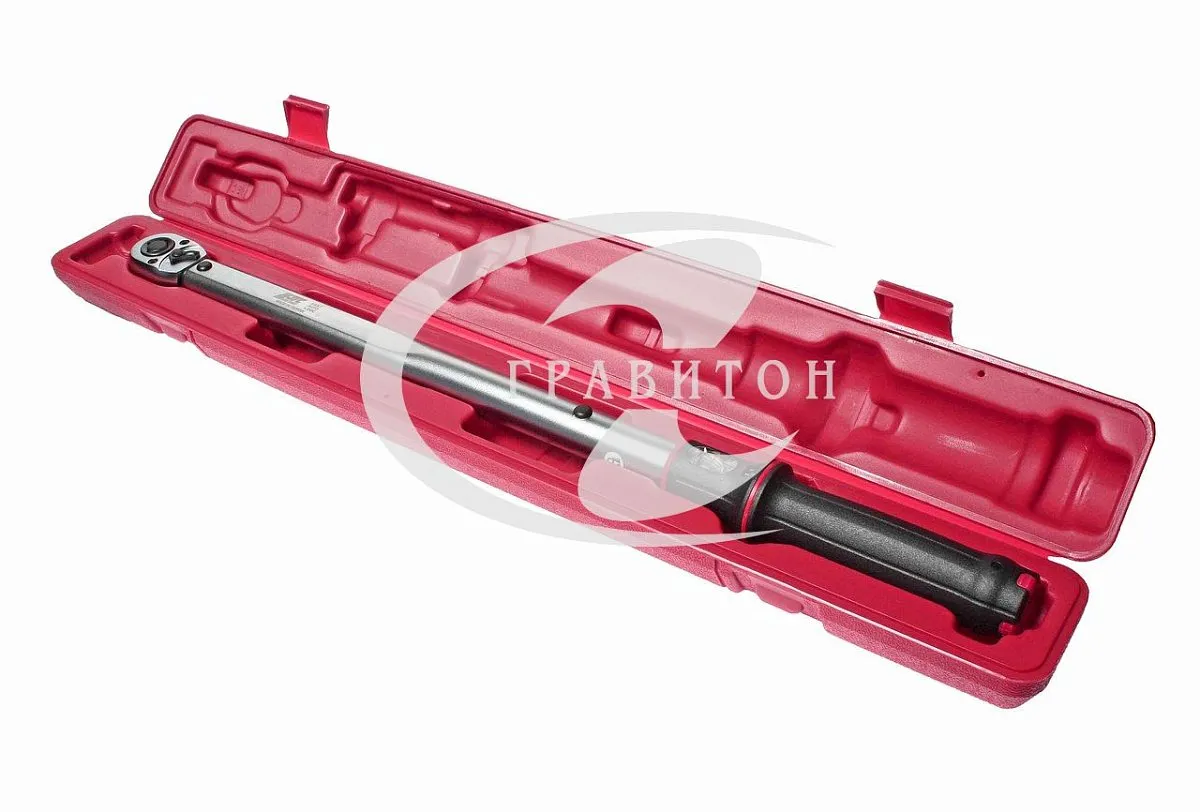 Ключ динамометрический 1/2" усилие затяжки 60-300Nm, длина 595мм