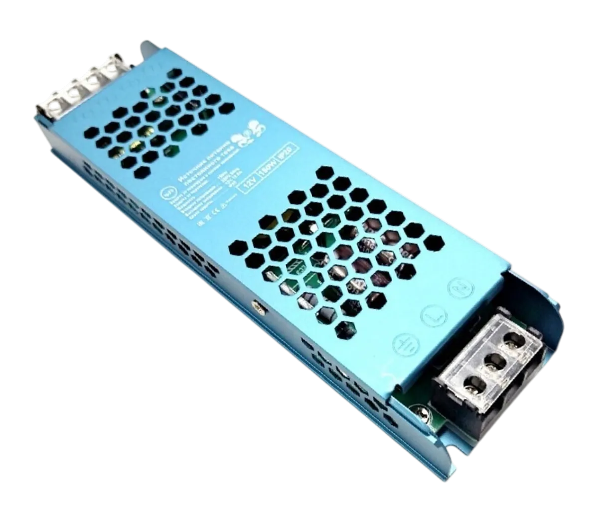 Блок питания SLIM 150W.12V.12,5A.IP20 (металлический корпус) 213x60x40
