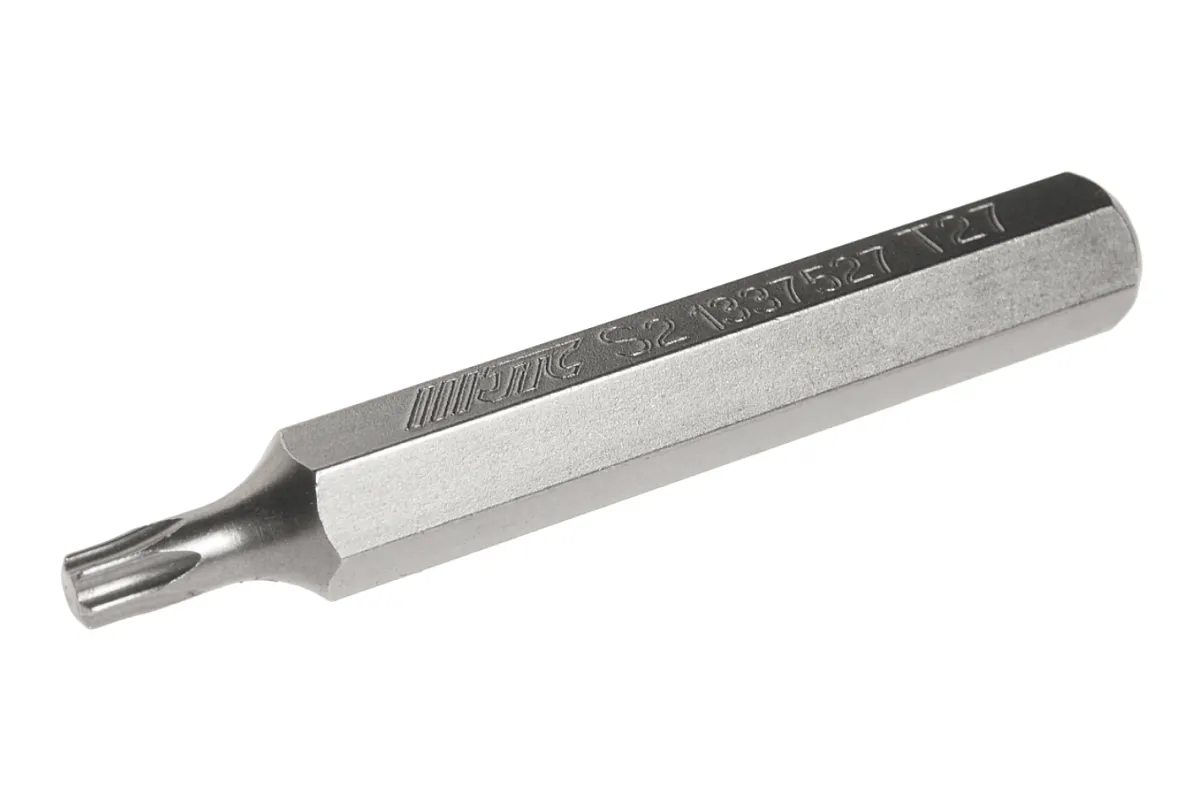 Бита 10мм TORX удлиненная T27х75мм S2 JTC
