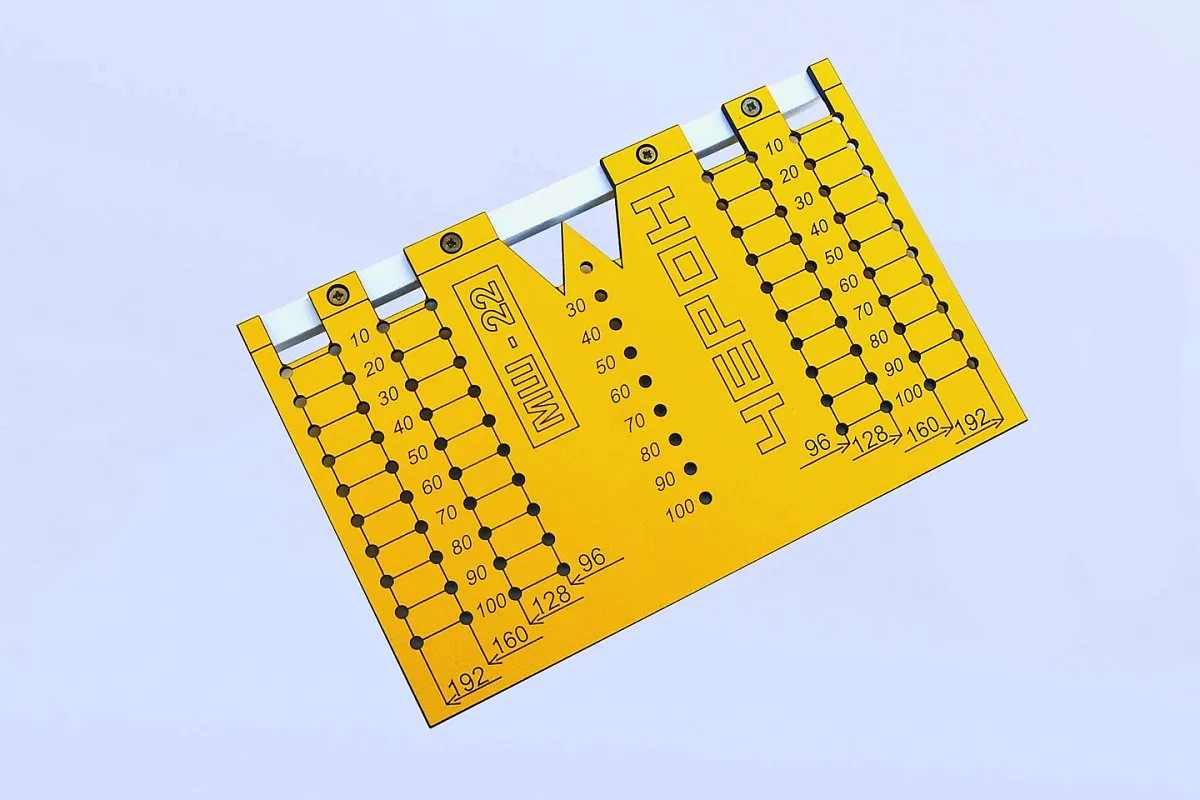 Шаблон МШ-22, для ручек 96/128/160/192