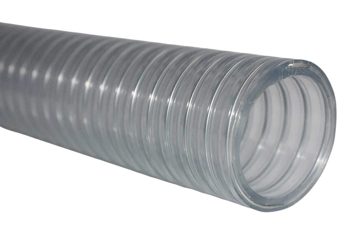 Шланг ПВХ напорно-всасывающий с металлической спиралью d=32 (длина: 30) RH-PVC Metal