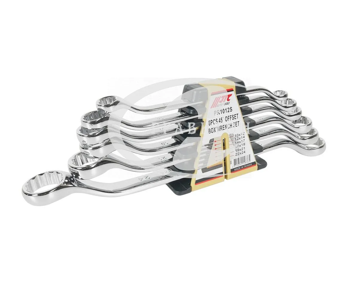 Набор ключей накидных (зеркальная полировка) (6ед.) JTC /1