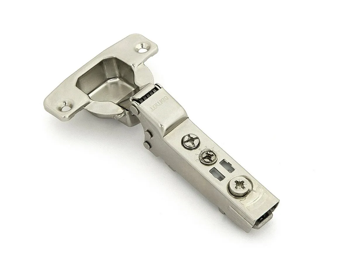 Петля со встроенным доводчиком IMPRO (с регулировкой), изгиб 9 мм Samet