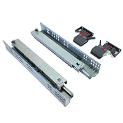 Комплект направляющих полного выдвижения Р2О 450 мм с фиксатором 3D