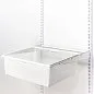 Корзина для мет.рамки 580х427х180 мм, белая