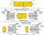 12.51.00 Д32 Комплект фрез 2-ёх ножевой для производства половой доски, паз 8мм