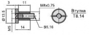 Втулка в сборе T8.14 для фрез Иберус