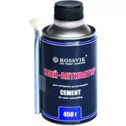 Клей активатор ROSSVIK, 450 гр  (банка с кистью)