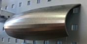 Ручка-скоба ROMA, 37х74 мм, межосевое расстояние 32 мм, цинк, покрытие - олово