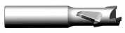 183416 Алмазная концевая фреза 20х52х25  z = 1+1 RH Leuco DIAMAX