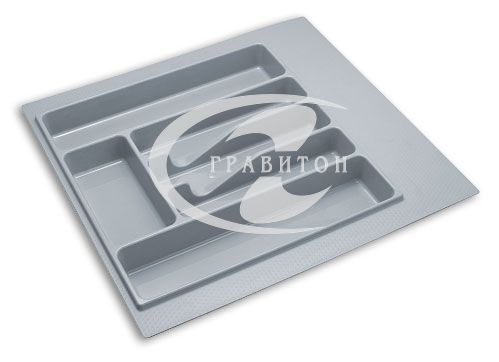Организация для столовых приборов, не регулируемая 440 X 490, серый Samet
