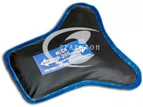 Пластырь ПР-205 хв (Пластырь резинокордный радиальный для ремонта низкопрофильных легковых шин) 90/160x135 - 2 сл.корда