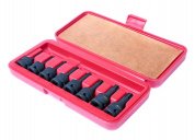 Набор головок ударных TORX 1/2" T25-T60, длина 60мм (в кейсе) 9 предметов JTC /1