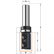 Фреза обгонная (верх. подш.), смен.ножи HM Z2 S=8 D=16x35x80 RH