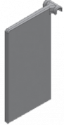 Разделитель организации с рейлингами H:120 мм серый SAMET