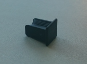 Шпонка "Ласточкин хвост" Венге ( W2, L=14 мм с заглушкой), уп.- 1000шт.