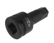 Головка торцевая ударная 3/4" HEX H24 L=100мм JTC-641124