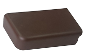 SAH 130, заглушка, коричневая пластмасса, правая (снят)