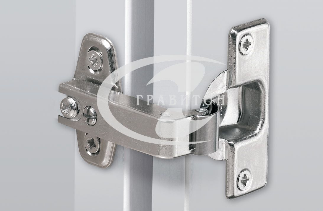 Петля Perfekt 5737-Т42-W90, для дверей шкафов с передней фальшпанелью, открывание 95°