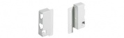 Соединитель деревянной задней стенки ящика InnoTech высотой 70 мм, левый, белый