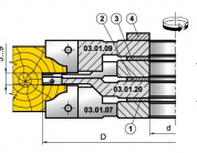 03.01.20 Паз под филенку. Комплекты 03.01-03.07