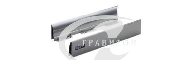 InnoTech, боковина с соединителем задней стенки, длина 470 мм, высота 70 мм, серая, правая