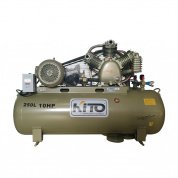 Компрессор KITO SGJ2090T  (380В, 7.5 кВт.; пр-ть 800 л/м.; 12.5 атм.; рес. 250 л)