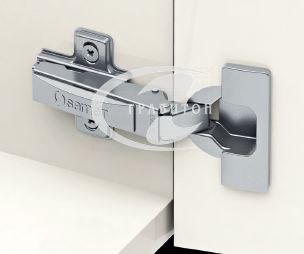 Петля STAR  P2O, изгиб 18 mm для вкладных дверей, 48 AX SAMET