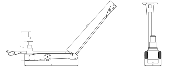 Domkrat-15/30t-pnevmogidravlicheskij-podkatnoj-podhvat-185-370mm