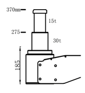 Domkrat-15/30t-pnevmogidravlicheskij-podkatnoj-podhvat-185-370mm