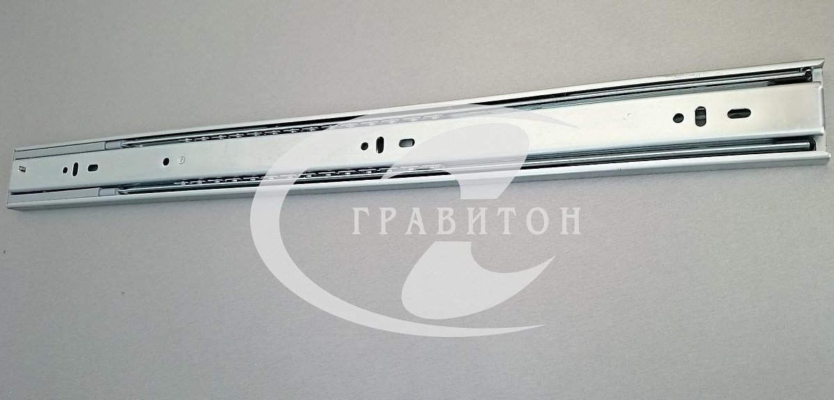 Шариковые направляющие 45 х 350 с доводчиком