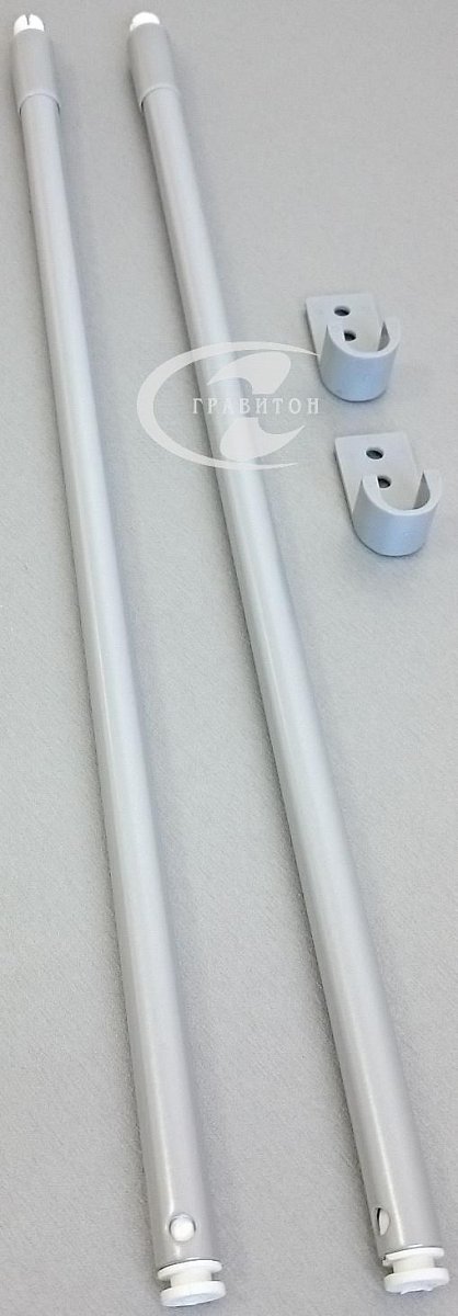 Релинг для Sambox/Smart Slide 550 мм, серый Samet