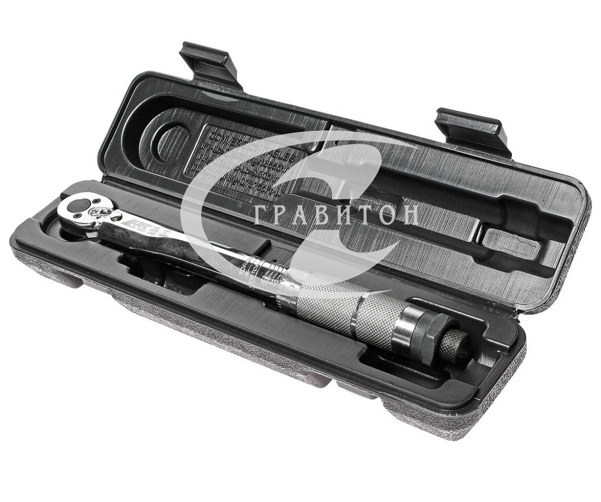 Ключ динамометрический 1/4" усилие затяжки 2-24Nm, длина 275мм JTC /1/24