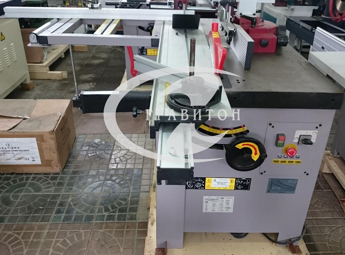 Комбинированный станок CM315/200/5 c кареткой 1600 мм (d=32мм). 380V/50HZ
