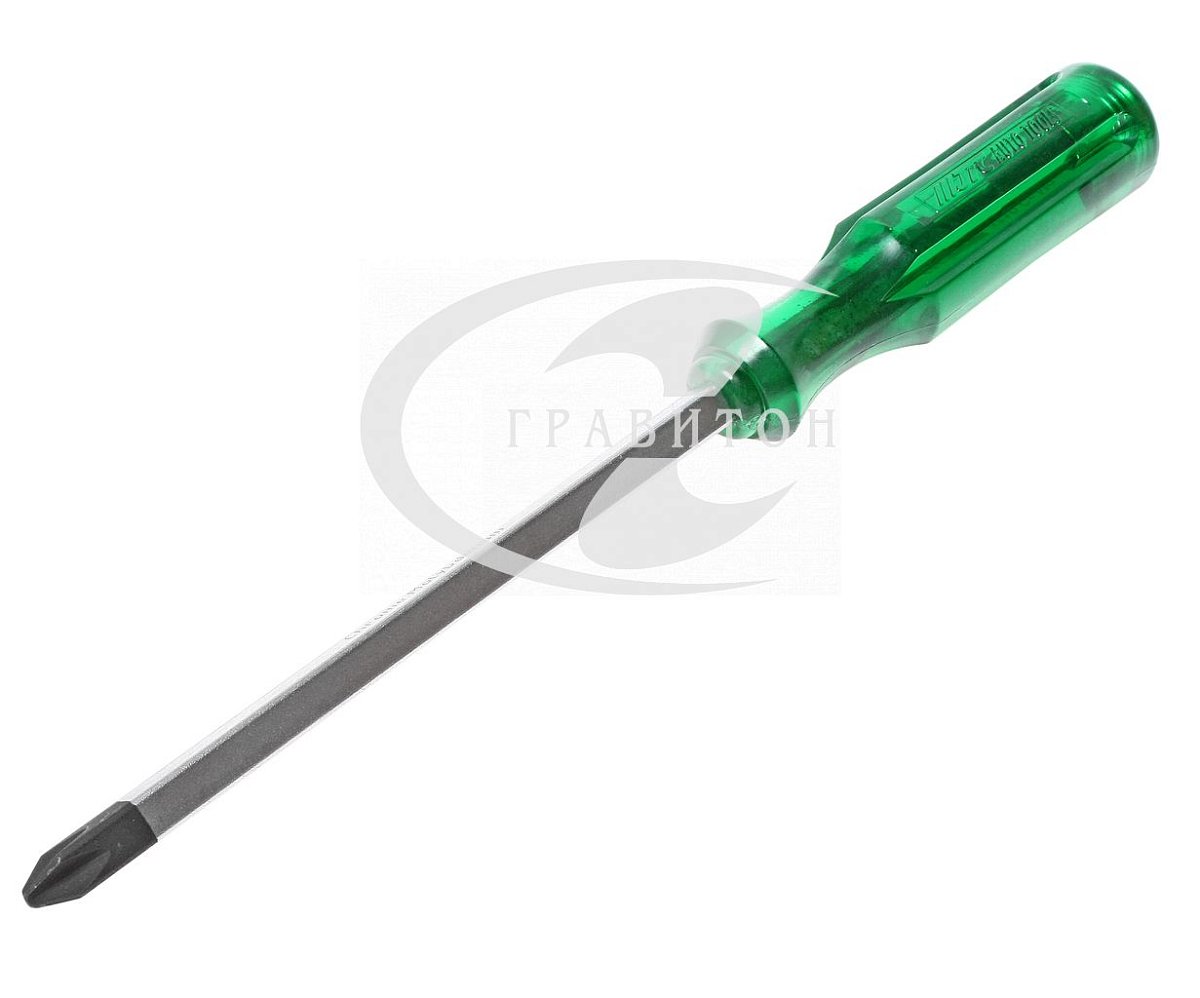 Отвертка PHILIPS со сквозным стержнем PH2 х 150мм JTC /1
