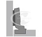 Петля sesnys 8631i,угол 95°, чашка TH52 D35,вкладная навеска (B-4)