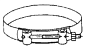 Хомут шарнирно-болтовой RH-Hose Bolt Clamp