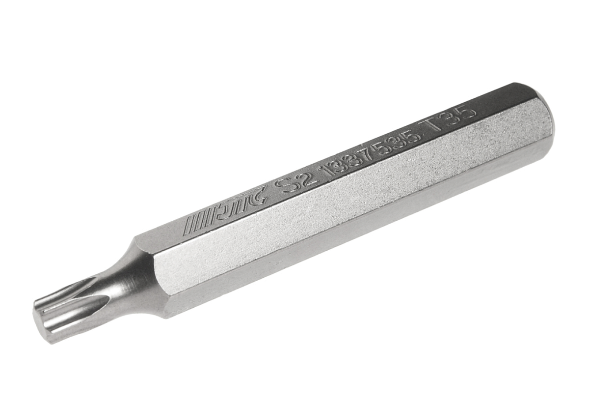 Бита 10мм TORX удлиненная T35х75мм S2 JTC
